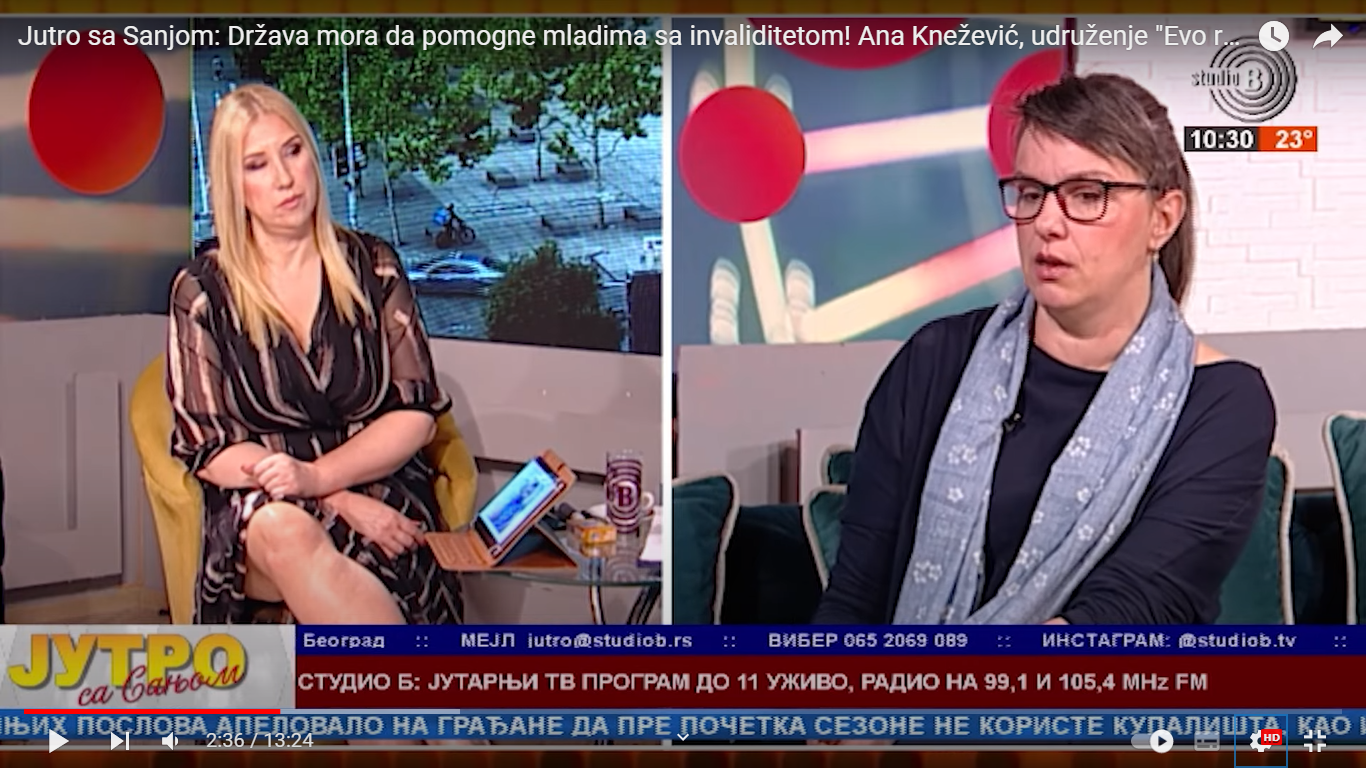 Država mora da pomogne mladima sa invaliditetom!