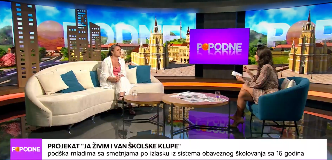 Gostovanje Ane Knežević u emisiji Na kafi sa Bogdanom TV Una